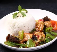 Rural Stir-Fried Pork Rice