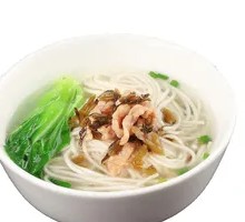 Vegetable and Pork Noodles