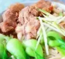 Pork Rib Noodle Soup