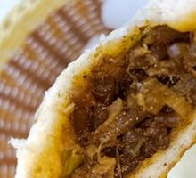 Beef Noodle Pan-Fried Dumplings