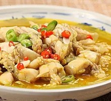 Golden Soup Frog Legs