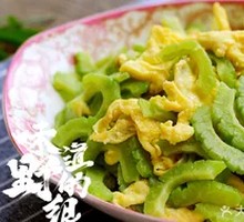 Bitter Melon with Eggs