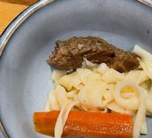 8-Hour Slow-Cooked Half-Fat Half-Meat Handmade Noodles