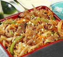 Beef Steak Rice with Sauce