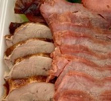 Roast Duck, Roast Pork, and Barbecue Pork Rice