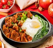 Braised Pork Ribs Clay Pot Rice