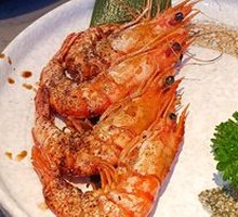 Lemon-Glazed Tiger Prawn