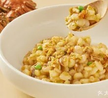 Soft Crab Roe Stir-fried with Small Shrimp