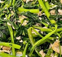 Shrimp Paste with Water Spinach