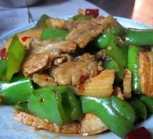 Green Pepper Spicy Pork