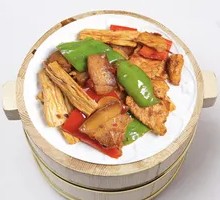Fermented Bamboo Shoots with Pork Slices