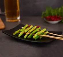 Roasted Garlic Shoots