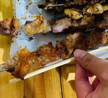 Steel Skewer Lamb Kebab