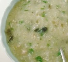 Century Egg and Pork Porridge