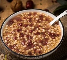 Job's tears and red bean porridge