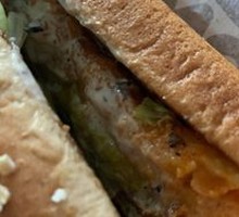 Fruitwood-Flavored Chicken Burger