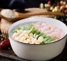 Scallop and Shrimp Congee