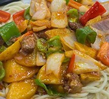 Beef and Potato Noodles