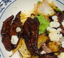 Pig Liver and Shrimp