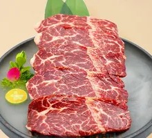 Black Cow Snowflake Heart Meat