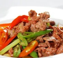 Stir-Fried Beef with Rice