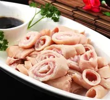 Steamed and Sliced Pig Intestine