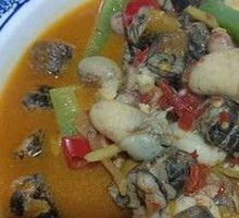 Eel and Rooster Egg Stew