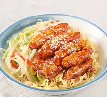 Sweet and Sour Chicken Noodles
