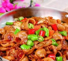 Spicy Pork Intestines Stir-fry
