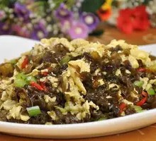 Earth Skin Vegetable Stir-Fried with Eggs