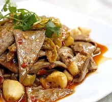 Pickled Chili Pork Liver Rice Bowl