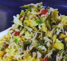Locust Flower Stir-Fried Eggs