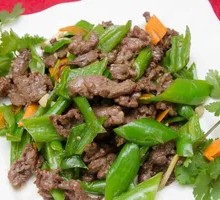 Beef with Green Pepper Rice Bowl