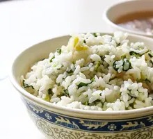 Salted Pork and Vegetable Rice