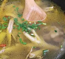 Coal Stove Simmered Free-range Chicken Soup