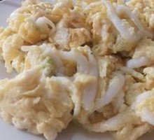 Silver Fish Stir-Fried with Homemade Eggs