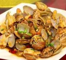 Scallion Oil Clams