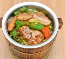 Green Pepper Spicy Pork Bowl