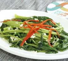 Garlic Stir-Fried Water Spinach