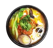 Egg Noodles with Fried Egg