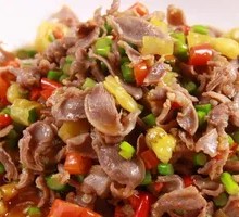 Stewed Chicken Offal Rice in Clay Pot
