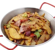 Spicy Potatoes in Dry Pot