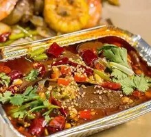 Aluminum-Wrapped Duck Blood