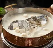 Ecological Soy Milk Fish Head Soup