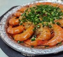 Iron Plate Grilled Shrimp