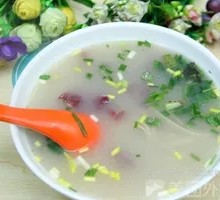Donkey Intestine and Vermicelli Soup