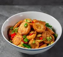 Pan-fried Quail Eggs