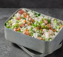 Pork Lard Fried Rice with Vegetables