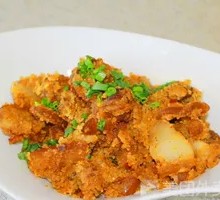 Steamed Pork with Rice Flour