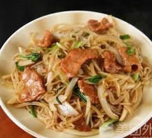 Beef Egg Fried Rice Noodles